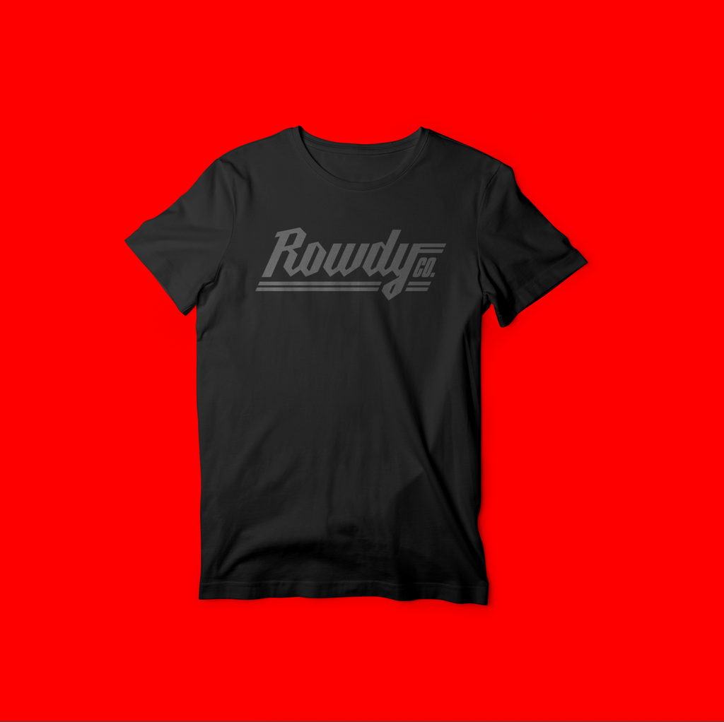 Rowdy Co. Logo Tee Wrapped By SB